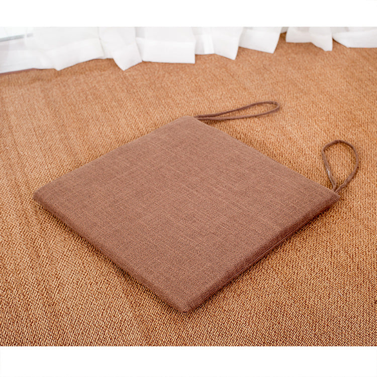 Four Seasons Linen Strap Dining Chair with Cushion