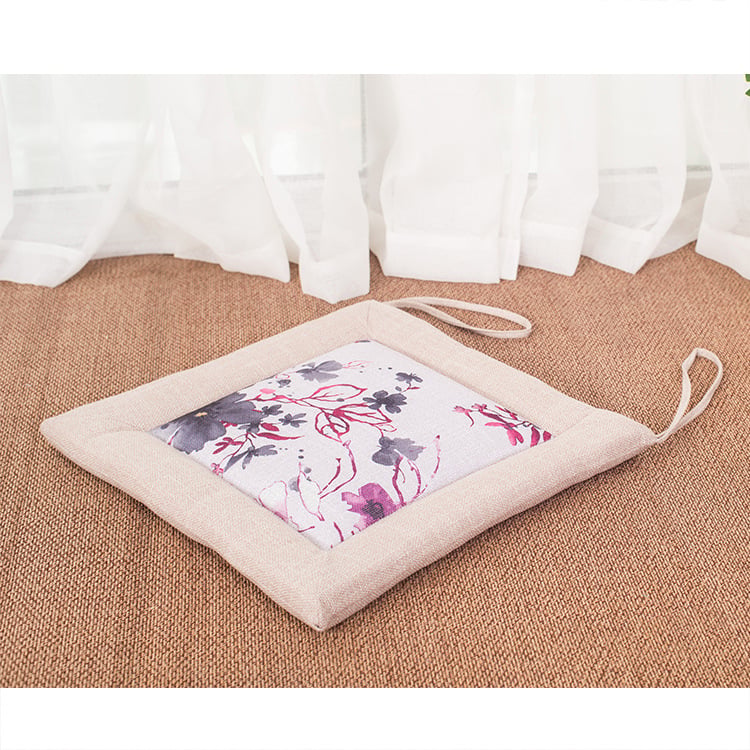 Four Seasons Linen Strap Dining Chair with Cushion